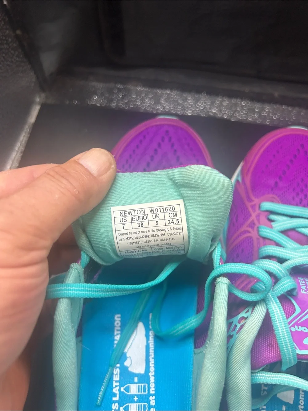 Newton Women's Purple & Teal Running Shoes